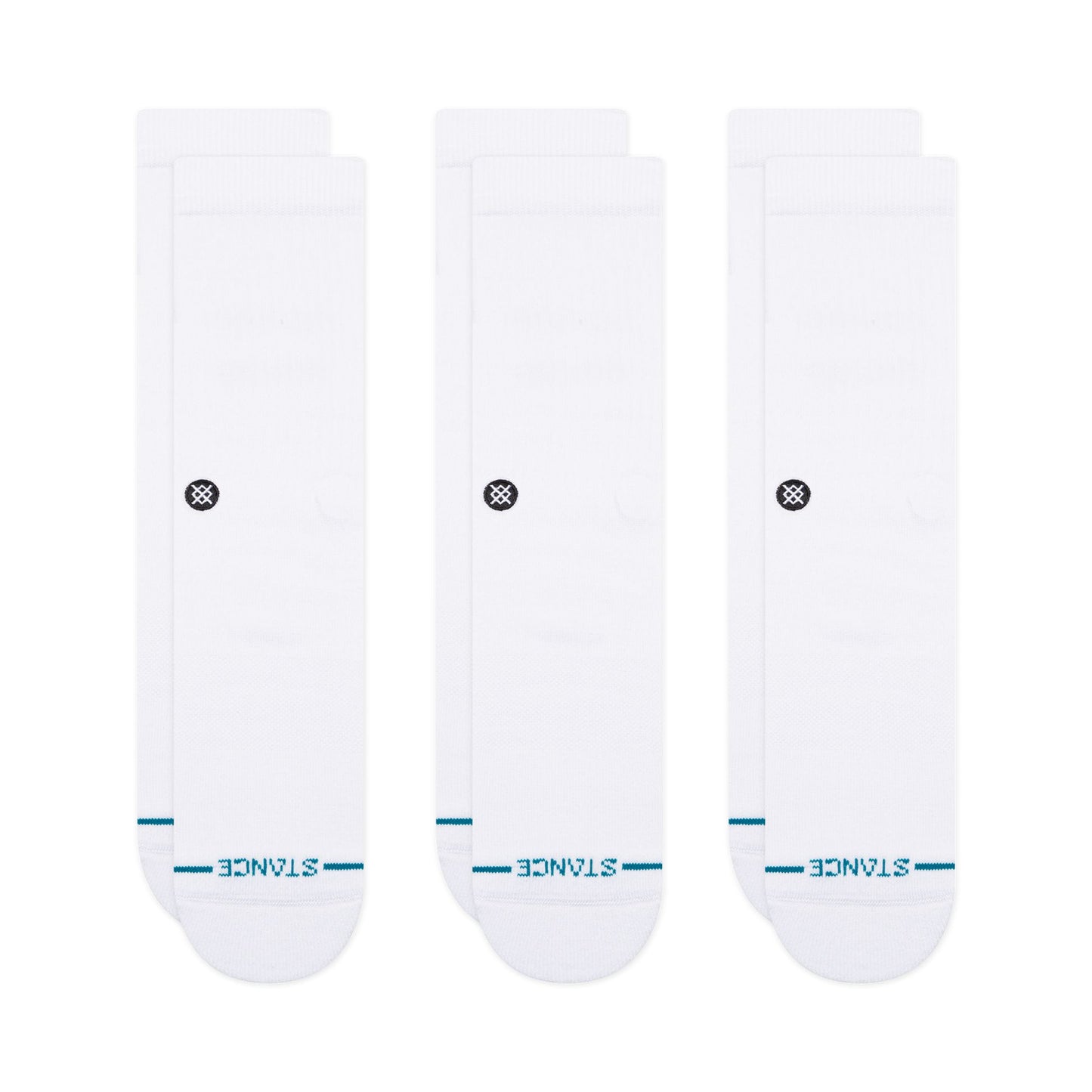 Stance Icon 3-Pack White