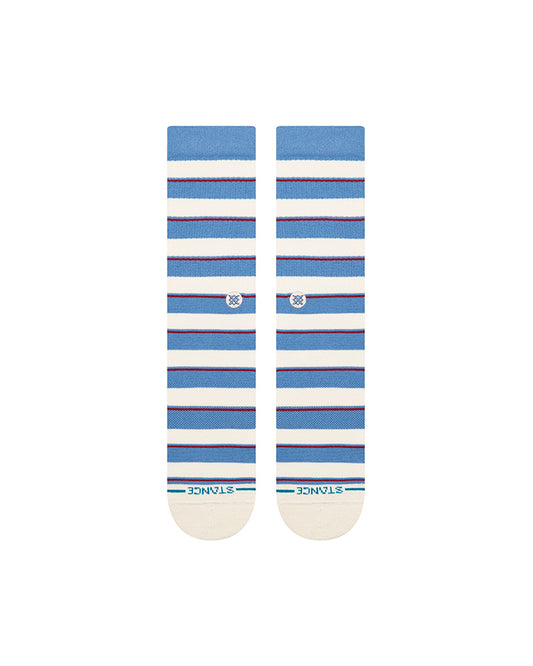 Stance Striped IT Crew Socks CapriBlue