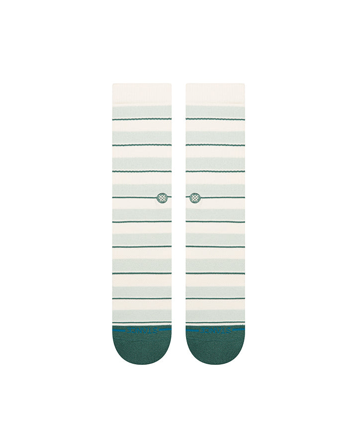 Stance Striped It Crew Socks Teal