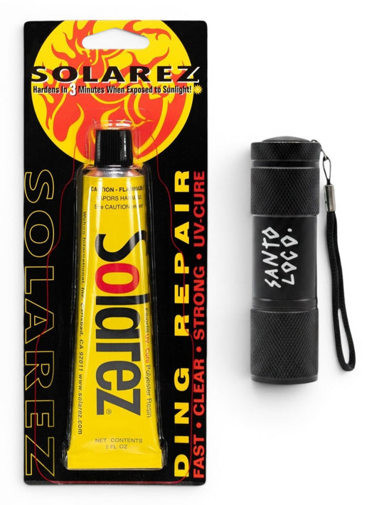 Solarez UV Cure Polyester + SantoLoco UV Taschenlampe Set
