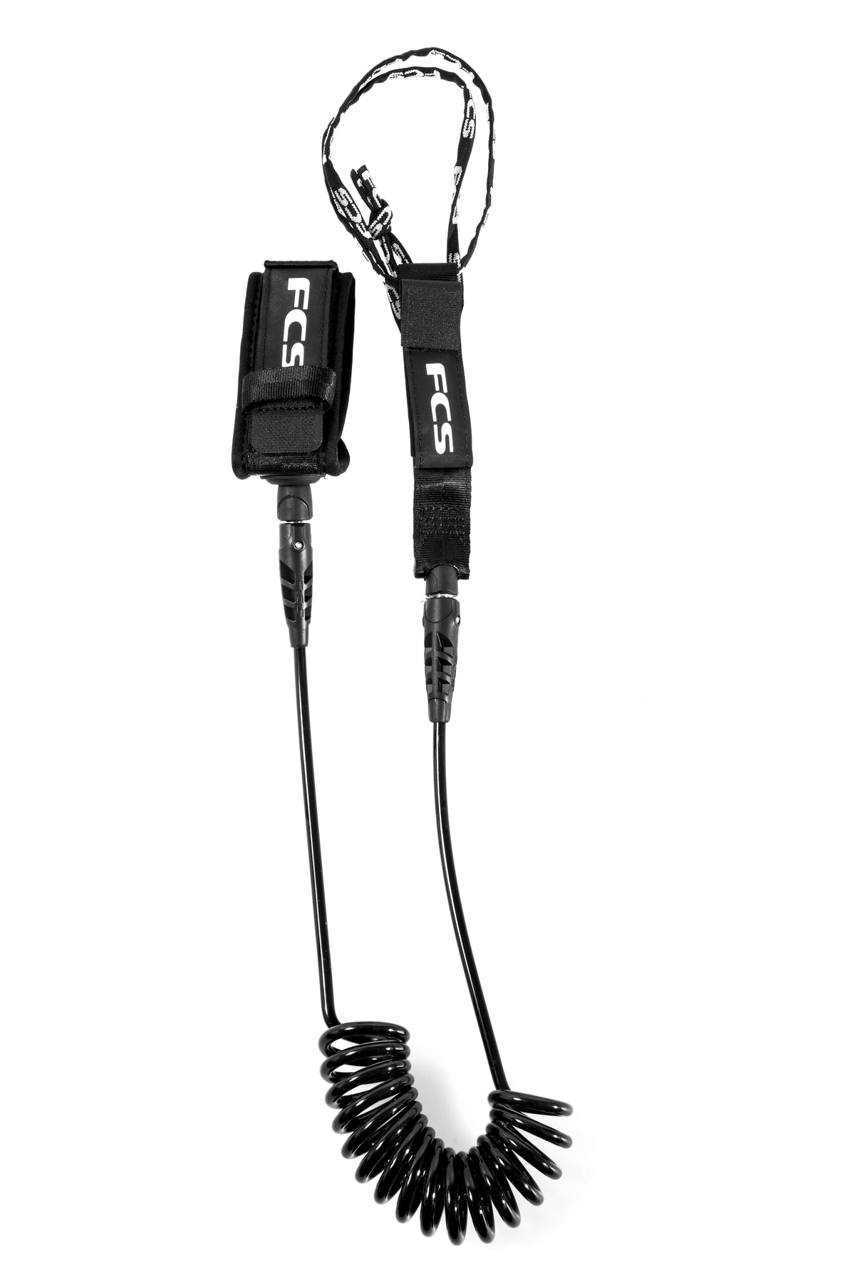 FCS 12' SUP Comp Touring Essential Leash Black