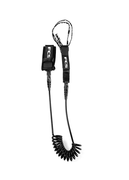 FCS 12' SUP Comp Touring Essential Leash Black