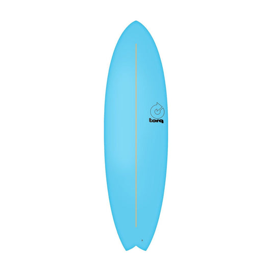 TORQ Softboard Mod Fish Surfboard Blue