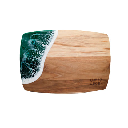 Tábua de corte SantoLoco Ocean verde