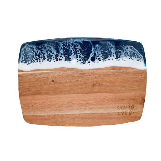 SantoLoco Ocean Cutting Board Blue