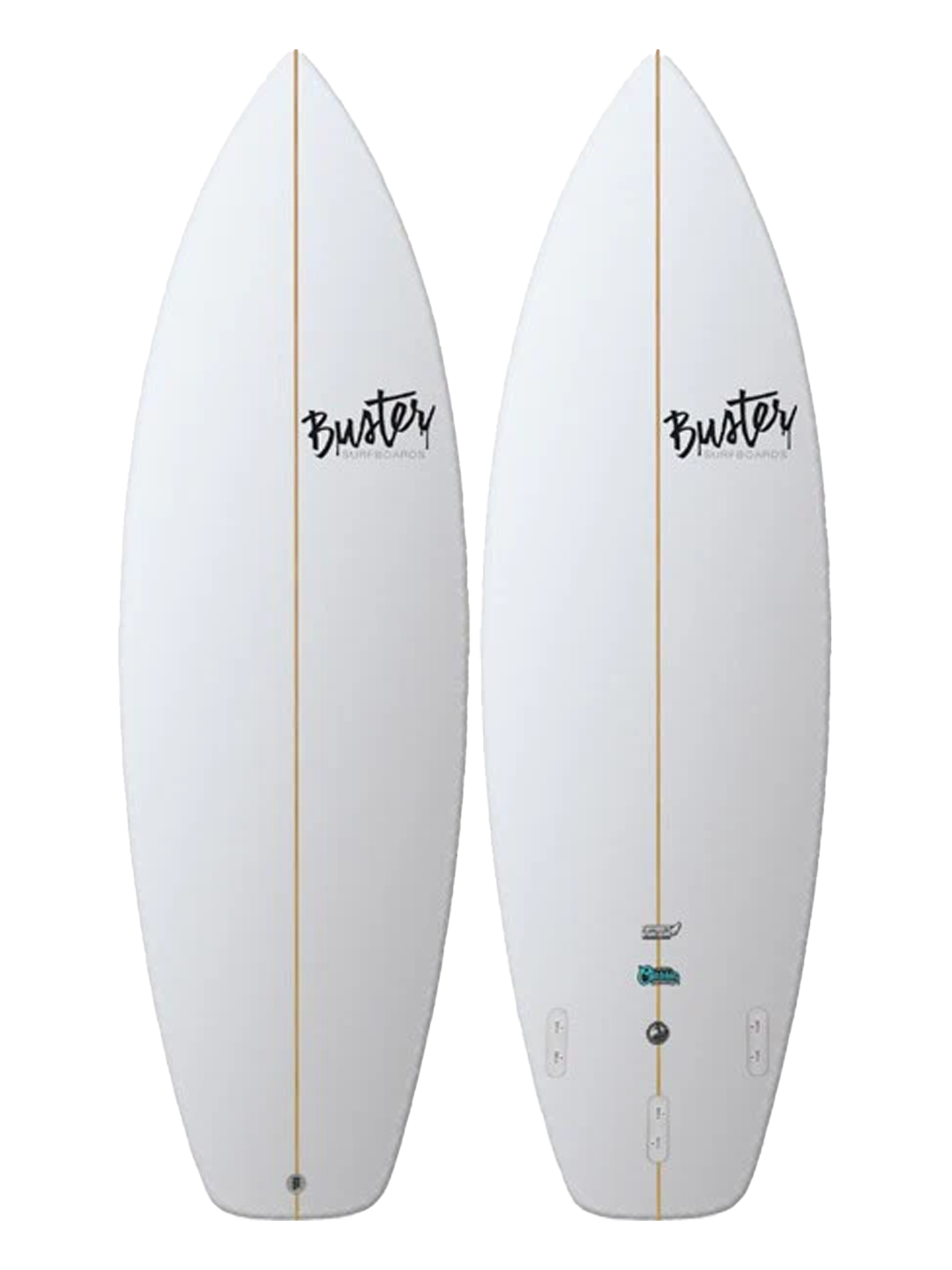 Buster C2-Type 5'6 Surfboard mit Super Rails