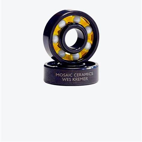 Mosaic Ceramic Wes Kremer Bearings Orange