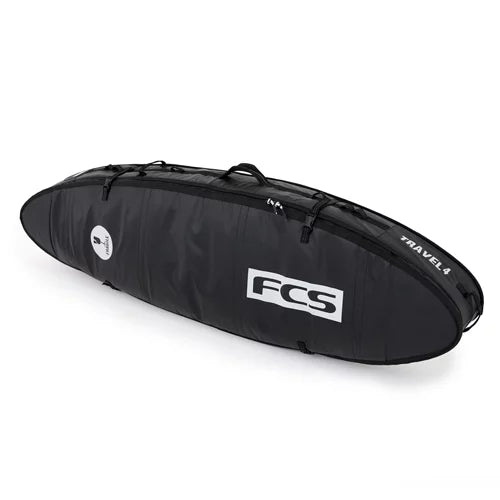 FCS Travel 4 All Purpose Travel Cover 6'3 Boardbag Black/Grey
