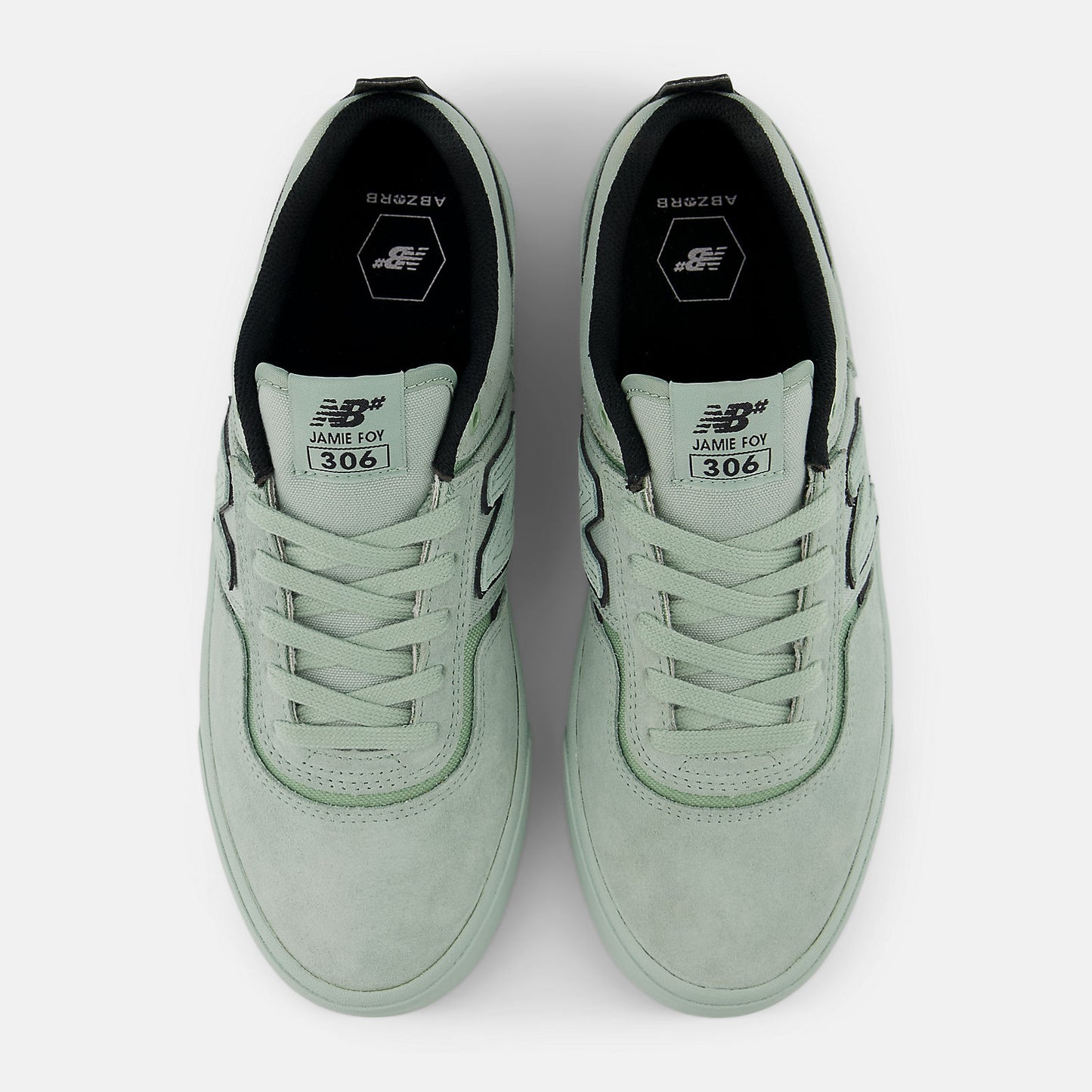 New Balance Numeric Jamie Foy 306 Shoes Mosaic Green / Black