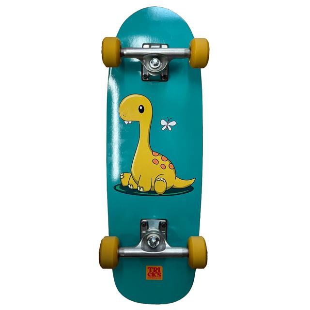 Tricks Dinos 8.25″ Complete Skateboard Kids