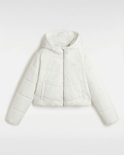 Vans Foundry Hooded Cropped Jacket White Marshmallow