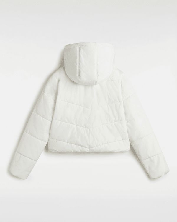 Vans Foundry Hooded Cropped Jacket White Marshmallow