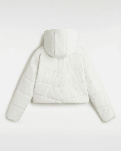 Vans Foundry Hooded Cropped Jacket White Marshmallow