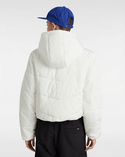 Vans Foundry Hooded Cropped Jacket White Marshmallow