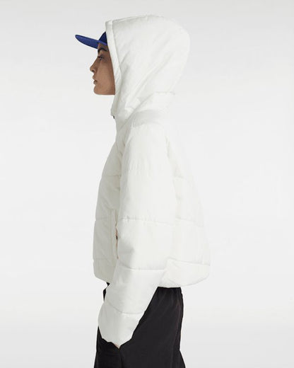 Vans Foundry Hooded Cropped Jacket White Marshmallow