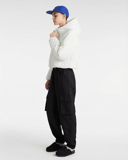 Vans Foundry Hooded Cropped Jacket White Marshmallow