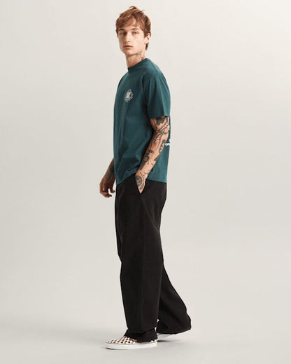 Vans Hot Lines Tee White Green Balsam