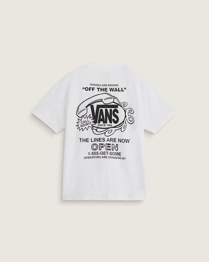 Vans Hot Lines Tee White marshmallow