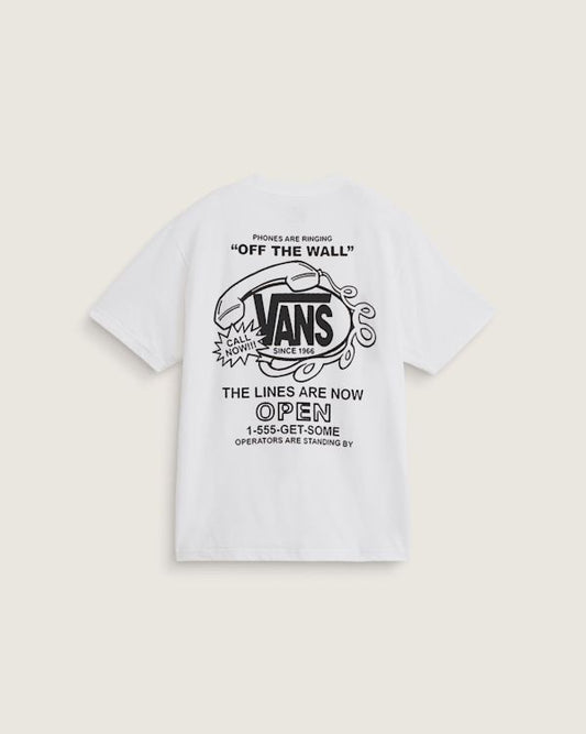 Vans Hot Lines Tee White marshmallow