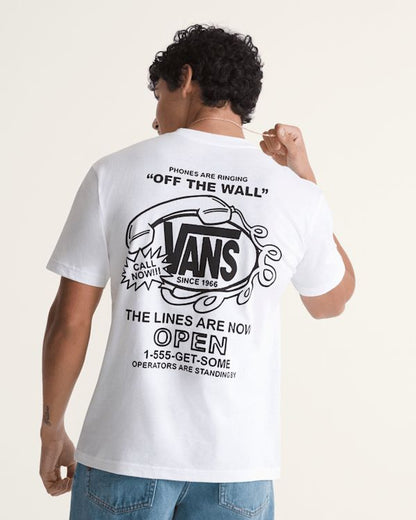 Vans Hot Lines Tee White marshmallow