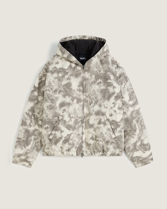 Vans Rez Cropped Denim Jacket Turtledove/Walnut