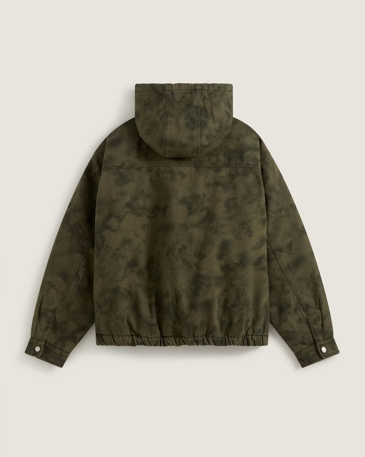 Vans Rez Cropped Denim Jacket Mossy Olive/Obsidian