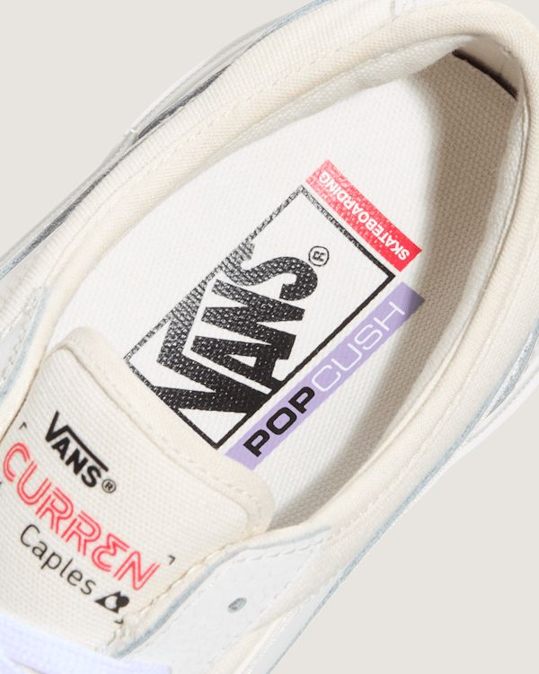 Vans Skate Curren Caples Skate Shoe White