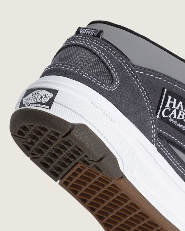 Vans Skate Half Cab Wafflecup Skate Shoe Grey