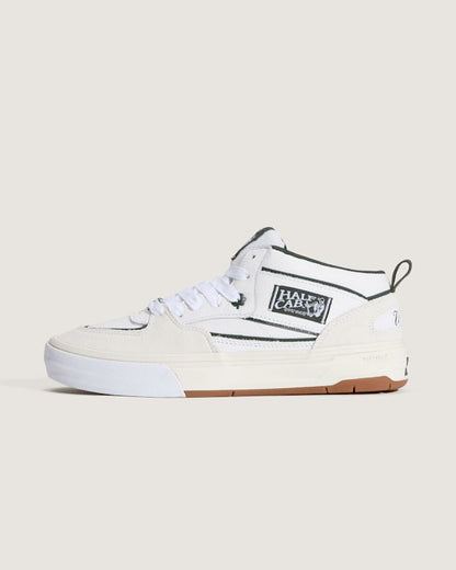 Vans Skate Half Cab Wafflecup Skate Shoe Grey White / Gum