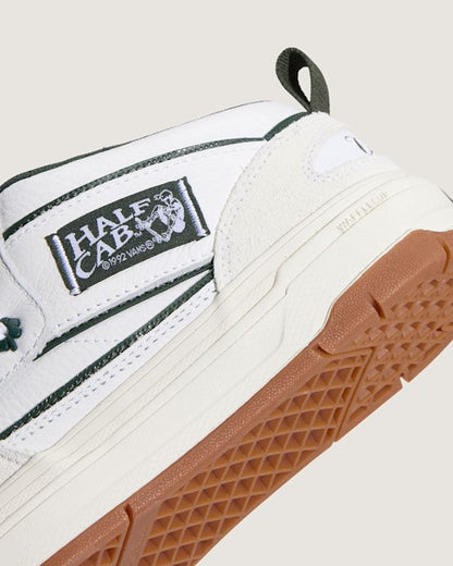 Vans Skate Half Cab Wafflecup Skate Shoe Grey White / Gum