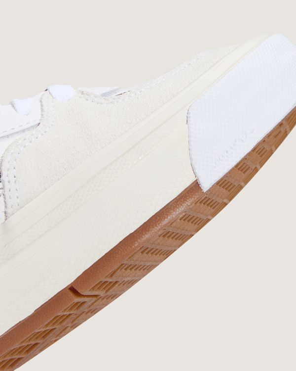 Vans Skate Half Cab Wafflecup Skate Shoe Grey White / Gum