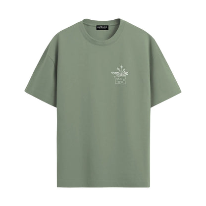 T-shirt infantil SantoLoco Little Artists "Noah" verde