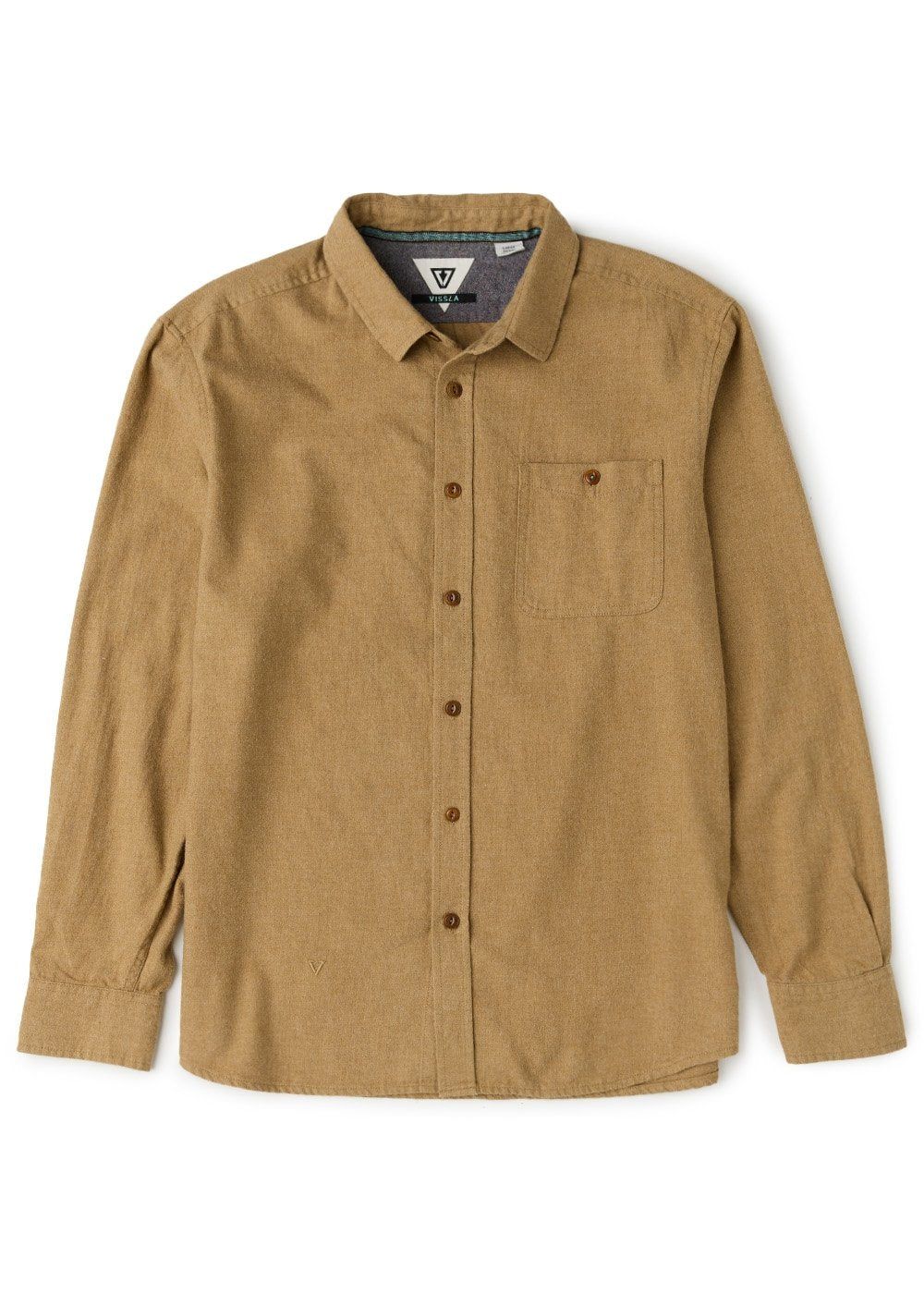 Vissla Go To Lightweight Flannel Denim