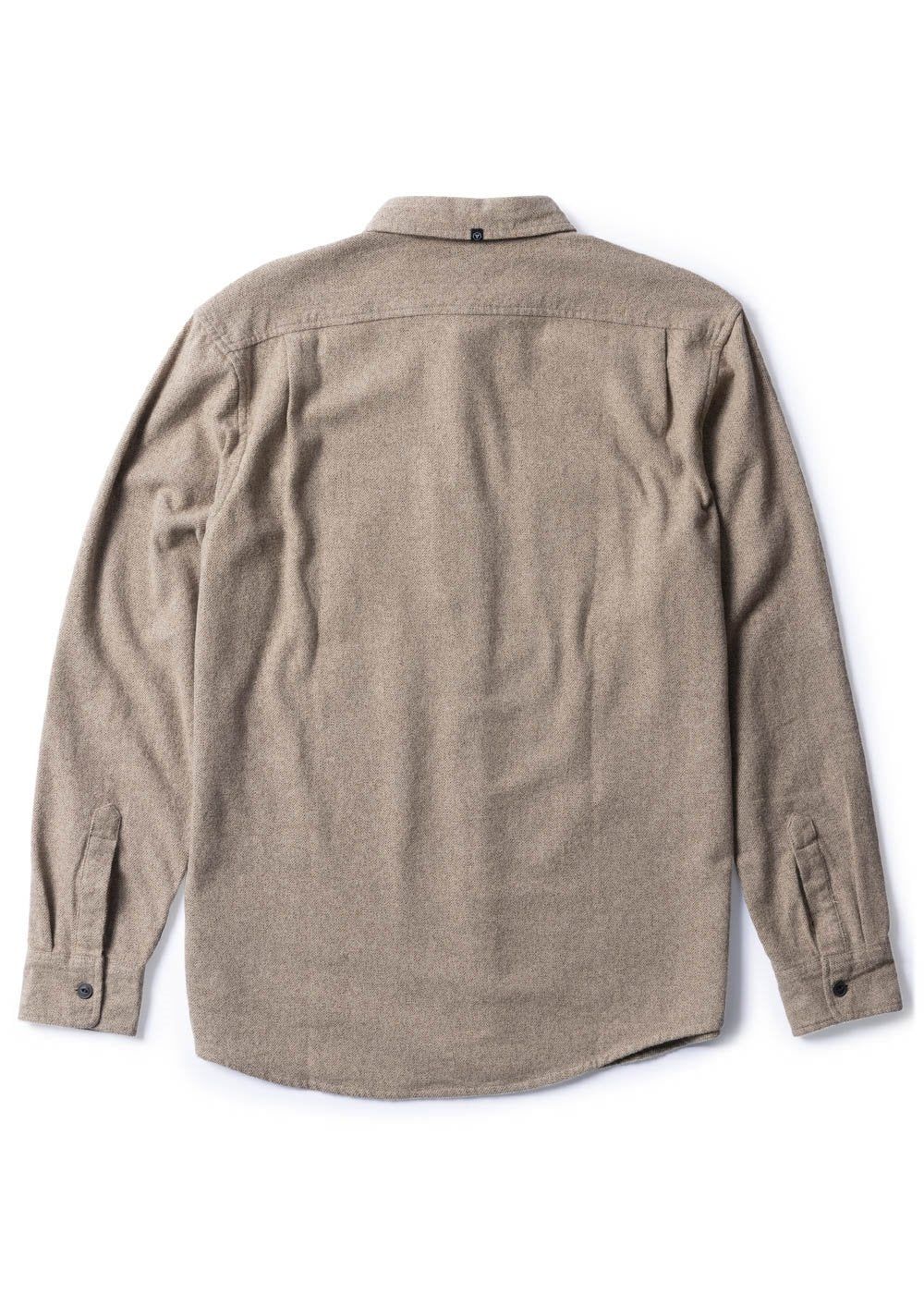 Vissla Shaper Eco LS Flannel Dark Sand