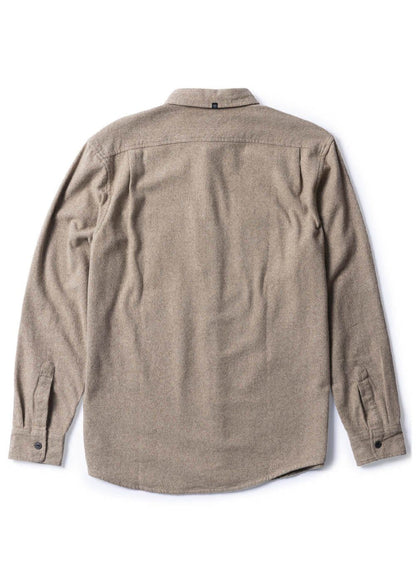 Vissla Shaper Eco LS Flannel Dark Sand
