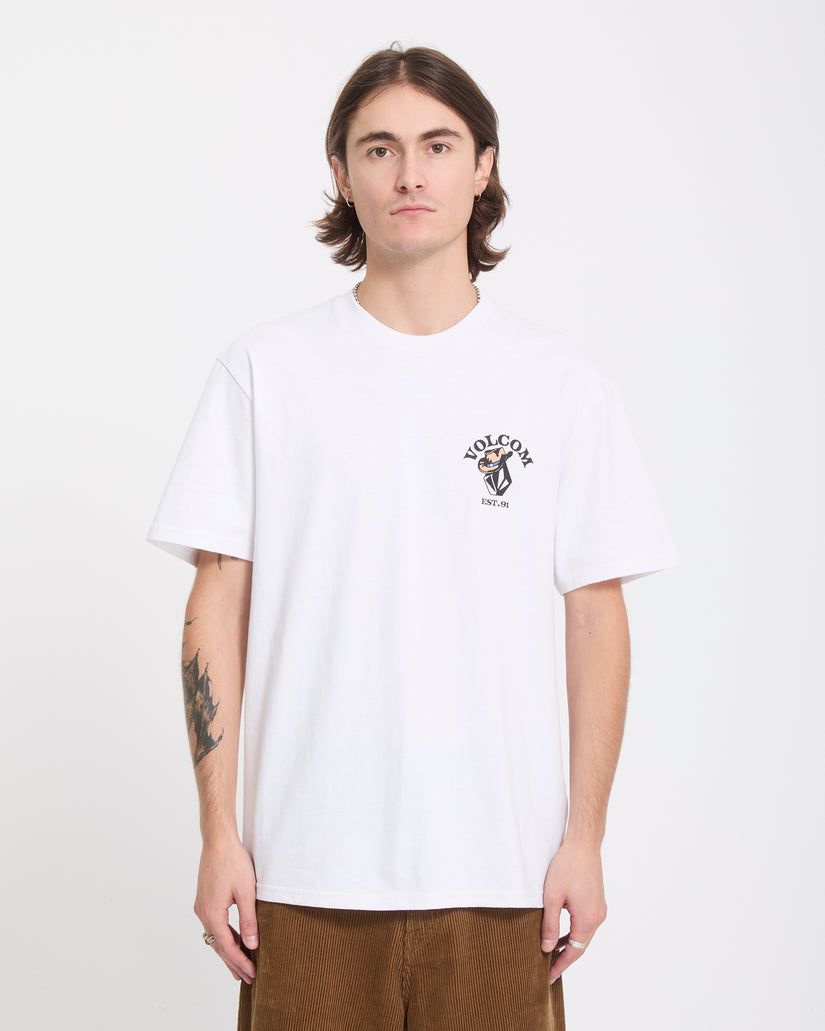 Volcom Bad Luck Tee White