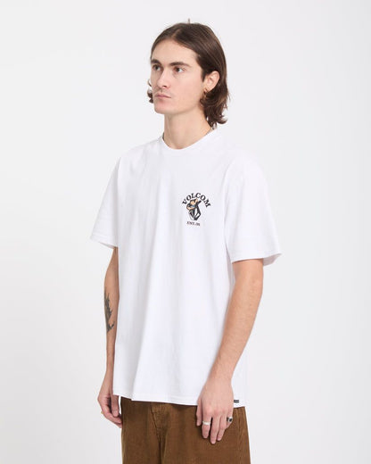Volcom Bad Luck Tee White