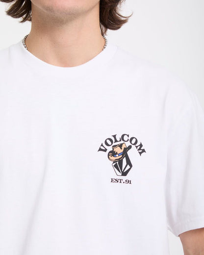 Volcom Bad Luck Tee White