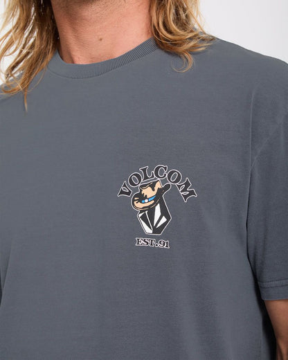 Volcom Bad Luck Tee Storm Blue