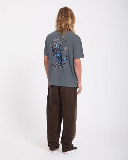 Volcom Bad Luck Tee Storm Blue