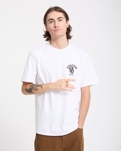 Volcom Bad Luck Tee White