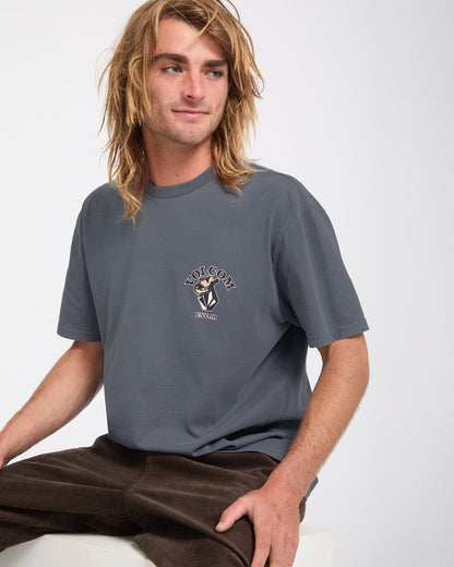 Volcom Bad Luck Tee Storm Blue
