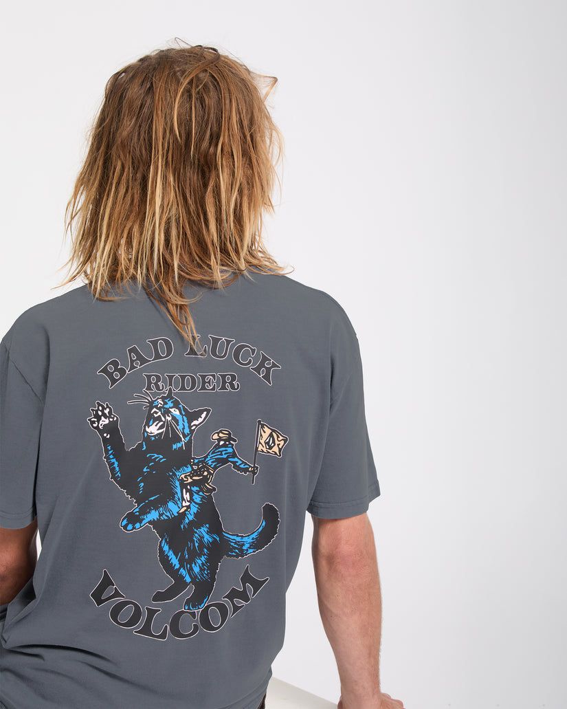 Volcom Bad Luck Tee Storm Blue