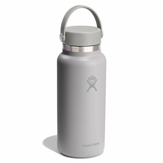 Hydro Flask Hydration 32oz Wide Mouth Trinkflasche Grau