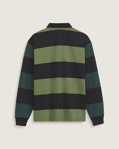 Vans Ward Rugby Shirt Black/Green