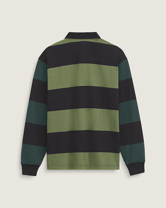 Vans Ward Rugby Shirt Black/Green
