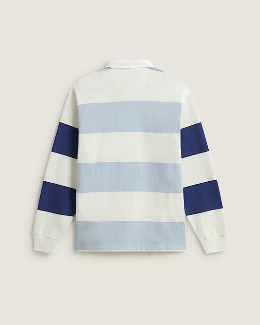 Vans Ward Rugby Shirt Marshmallow White/Blue