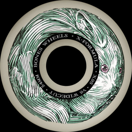 Bones Wheels X-Formula Money Bunny 95A V6 Wide-Cut 54mm