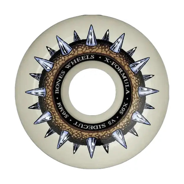 Bones Wheels X-Formula Street Cleats 95A V5 Sidecut 58mm