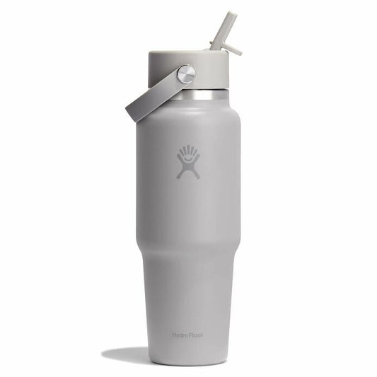 Hydro Flask 32oz Wide Flex Straw Travel Birch Trinkflasche